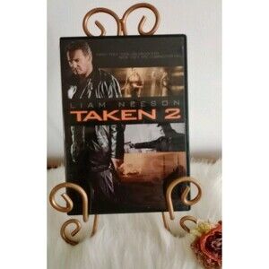 Taken 2 DVD Liam Neeson, Maggie Grace, Famke Janssen Action Chase Movie GUC